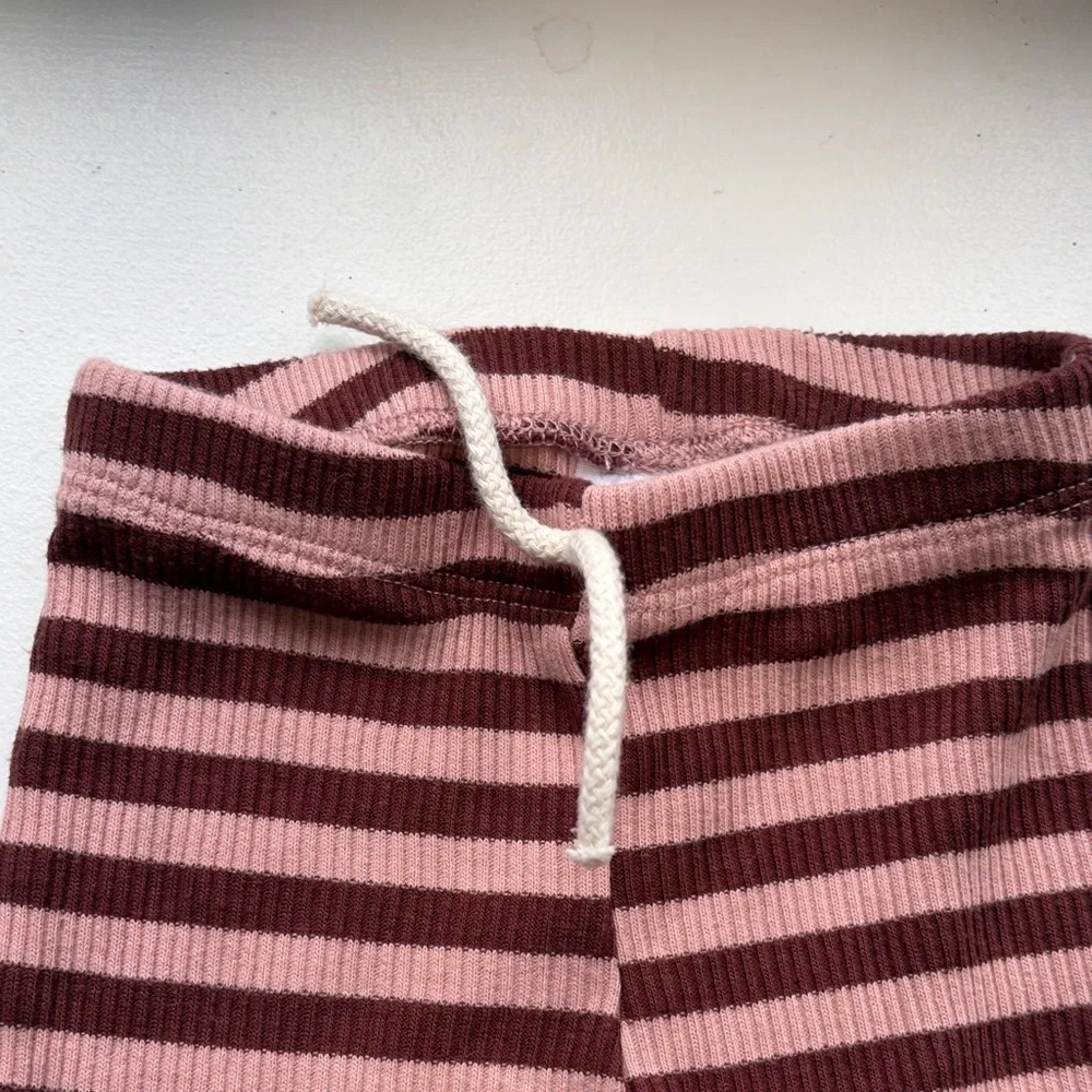 Zara kids Pink and Maroon striped set, size 6 - Picture 10 of 14